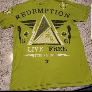 Mens raw state tshirt